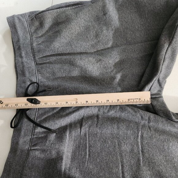 Athletic Works Pants Mens 2XL Gray Black Joggers Sweatpants Drawstring Pockets - Picture 6 of 12